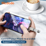 تبدیل USB به لایتنینگ مک دودو Mcdodo OT-8600