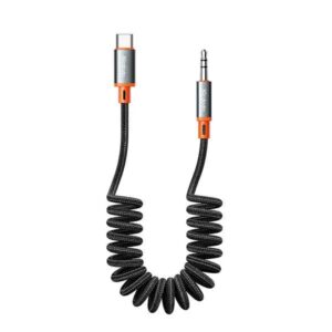 کابل Mcdodo CA-0900 Type-C to AUX DC3.5 Male Coil Cable 1.8m