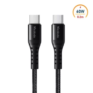 کابل دو سر تایپ سی مک دودو Mcdodo CA-5640 توان 60 وات طول 0.2 متر