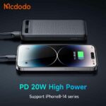 پاوربانک 10000 مک دودو Mcdodo MC-3881 توان 22.5 وات