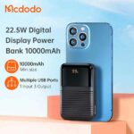 پاوربانک 10000 مک دودو Mcdodo MC-5851 توان 22.5 وات