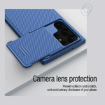 قاب محافظ نیلکین سامسونگ Samsung S23 Ultra Nillkin CamShield S Cover