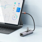 هاب USB-C با پورت LAN مک دودو HU-1110