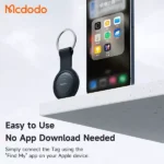 اپلیکیشن تگ ردیاب هوشمند مک دودو Mcdodo AT-7200