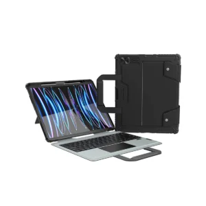 کیف کلاسوری کیبورد دار آیپد نیلکین iPad Air 13 2024/Pro12.9 2022 Nillkin Bumper Go