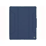 رنگ سرمه ای هولدر ضد ضربه بودن کیف کلاسوری آیپد نیلکین iPad Air 11 2024 / Pro 11 2022 Nillkin Bumper Pro Case