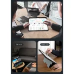 حالت‌های مختلف استفاده از کیف کلاسوری Nillkin Bumper Combo Backlit