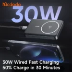 مشخصات پاوربانک وایرلس 10000 مگنتی مک دودو Mcdodo MC-7810 توان 30 وات