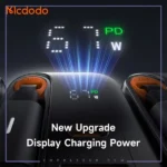 شارژر دیواری مک دودو McDodo CH-4100 توان ۶۷ وات همراه با کابل جمع‌شونده ۶۵ سانتی‌متری