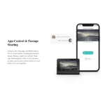 اپلیکیشن دوربین خودرو شیائومی Xiaomi 70mai Dash Cam 4K A800s Set با دوربین پشتی