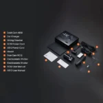 اقلام همراه دوربین خودرو شیائومی Xiaomi 70mai Dash Cam 4K A810 Set با دوربین پشتی