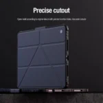 برش‌های دقیق و ساختار منطبق با آیپد پرو 11 اینچی 2024 کیف Nillkin Bumper Pro Multi Angle