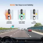 ویژگی دوربین خودرو شیائومی Xiaomi 70mai Dash Cam A510 Set با دوربین پشتی