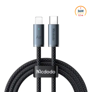 کابل شارژ تایپ سی به لاتنینگ مک دودو Mcdodo CA-7780 طول 1.2 متر توان 36 وات
