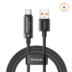 کابل تایپ سی مک دودو Mcdodo CA-8870 شدت جریان 6 آمپر طول ۱/۲ متر