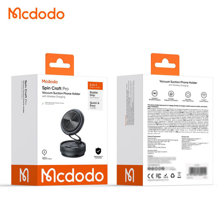 هولدر و شارژر وایرلس مک دودو Mcdodo CH-8610 توان 15 وات