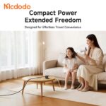 شارژر دیواری و سیم سیار مک دودو Mcdodo CH-2530 طول 1.5 متر توان 70 وات