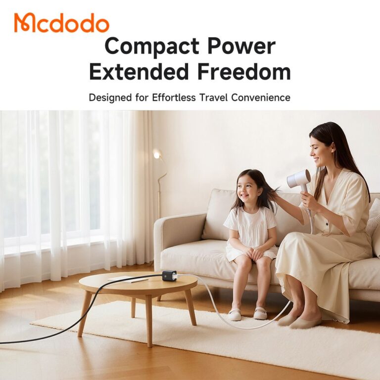 شارژر دیواری و سیم سیار مک دودو Mcdodo CH-2530 طول 1.5 متر توان 70 وات