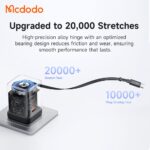 شارژر دیواری مک دودو Mcdodo CH-8470 توان 100 وات با کابل جمع‌شونده