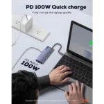 هاب 6 پورت تایپ سی الدینیو LDNIO DS-16U توان 100 وات