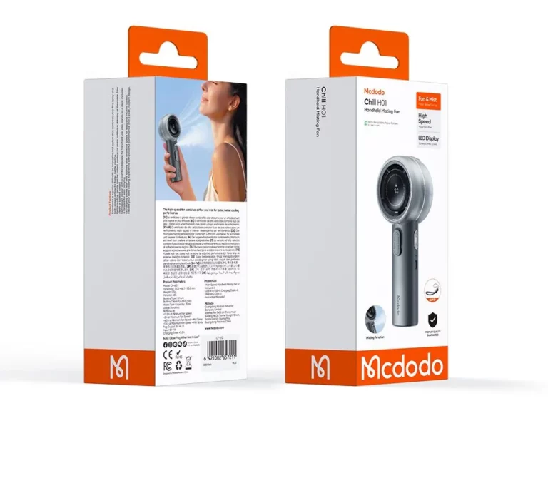 پنکه دستی مک دودو Mcdodo CF-6121 با مه پاش