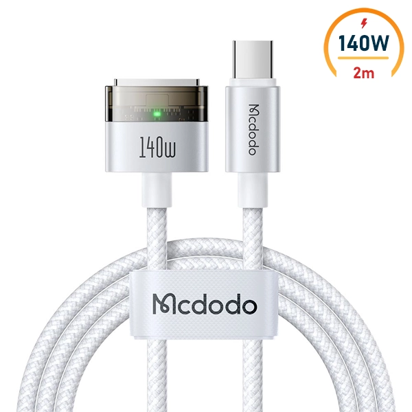 کابل شارژ تایپ سی به مگ سیف ۳ (مک بوک) مک دودو Mcdodo CA-2070 توان ۱۴۰ وات طول ۲ متر