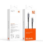 کابل شارژ تایپ سی به لاتنینگ مک دودو Mcdodo CA-2851 توان 36 وات طول 1.8 متر