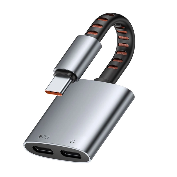 تبدیل اتصال همزمان شارژر و هندزفری USB-C مک دودو CA-3370
