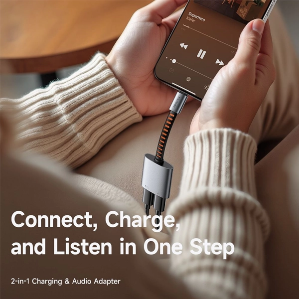 تبدیل اتصال همزمان شارژر و هندزفری USB-C مک دودو CA-3370