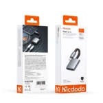 تبدیل اتصال همزمان شارژر و هندزفری به تایپ سی Mcdodo CA-3370
