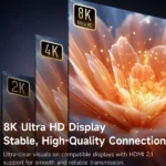 کیفیت کابل HDMI به تایپ سی مک دودو McdodoCA-8040 8K طول 2 متر