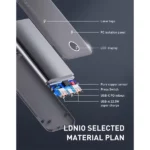 پاوربانک 10000 الدینیو LDNIO PQ10 توان 22.5 وات