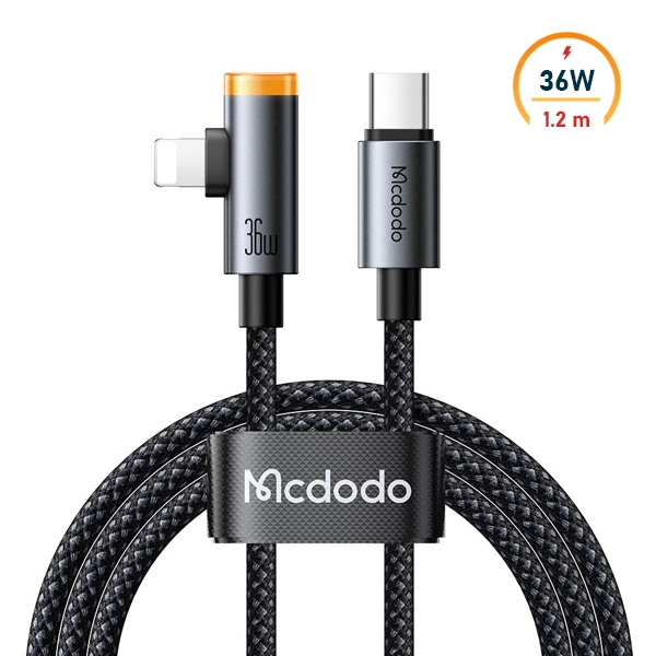 کابل شارژ تایپ سی به لایتنینگ مک دودو Mcdodo CA-5860 توان 36 وات طول 1.2 متر