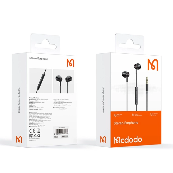 هندزفری سیمی مک دودو Mcdodo HP-4060