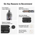 ست پیچ گوشتی شارژی شیائومی Xiaomi Mijia Electric Screwdriver MJDDLSD004QW دارای 18 قطعه