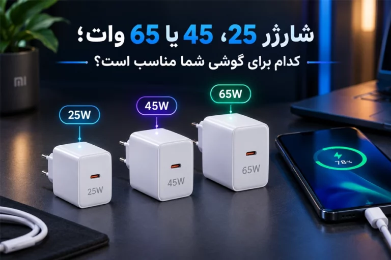 شارژر ۲۵ یا ۴۵ یا ۶۵ وات؛ کدام برای گوشی شما مناسب است؟